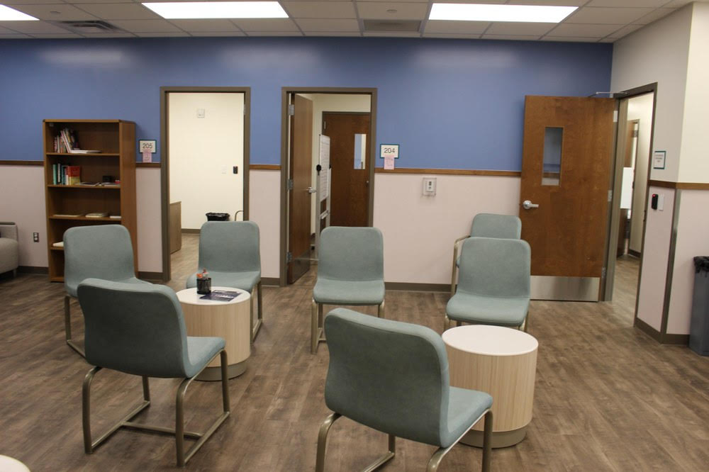 Receiving area for the Gateway First Responder building